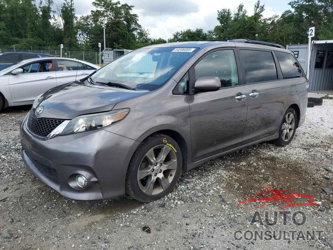 TOYOTA SIENNA 2014 - 5TDXK3DC4ES419634