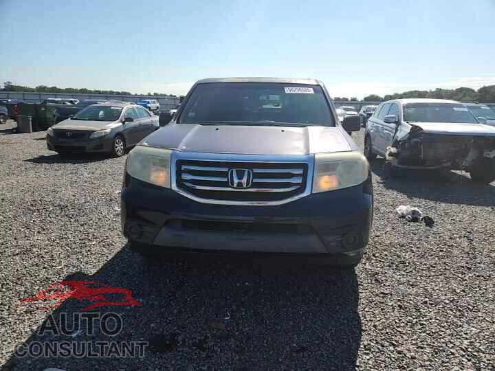 HONDA PILOT 2013 - 5FNYF3H29DB039721