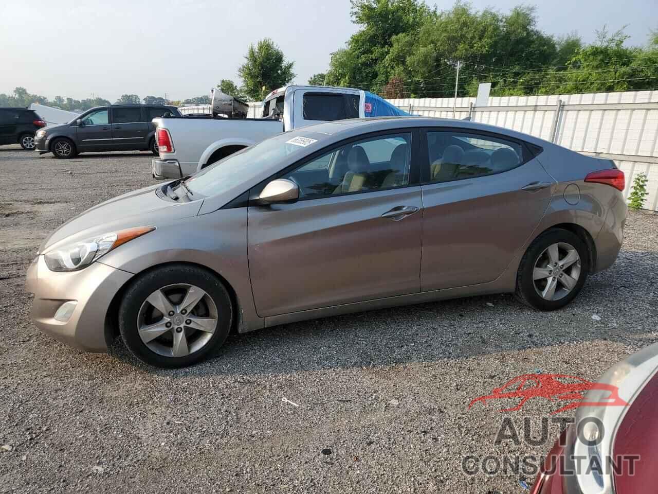 HYUNDAI ELANTRA 2012 - 5NPDH4AEXCH084797