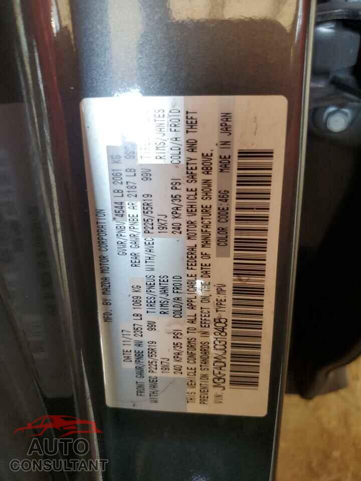 MAZDA CX-5 2018 - JM3KFADMXJ0318405