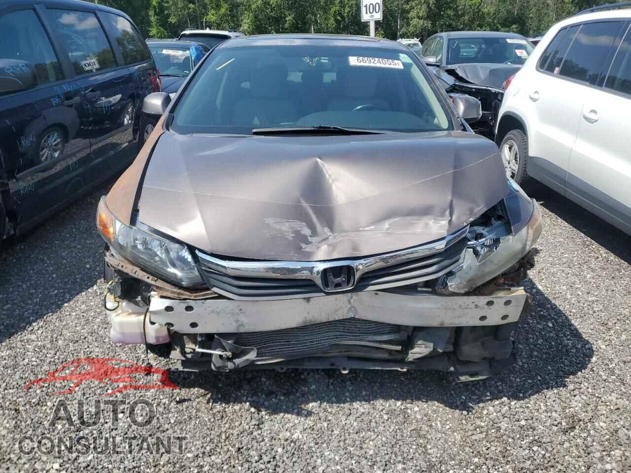 HONDA CIVIC 2012 - 2HGFB2F51CH014977