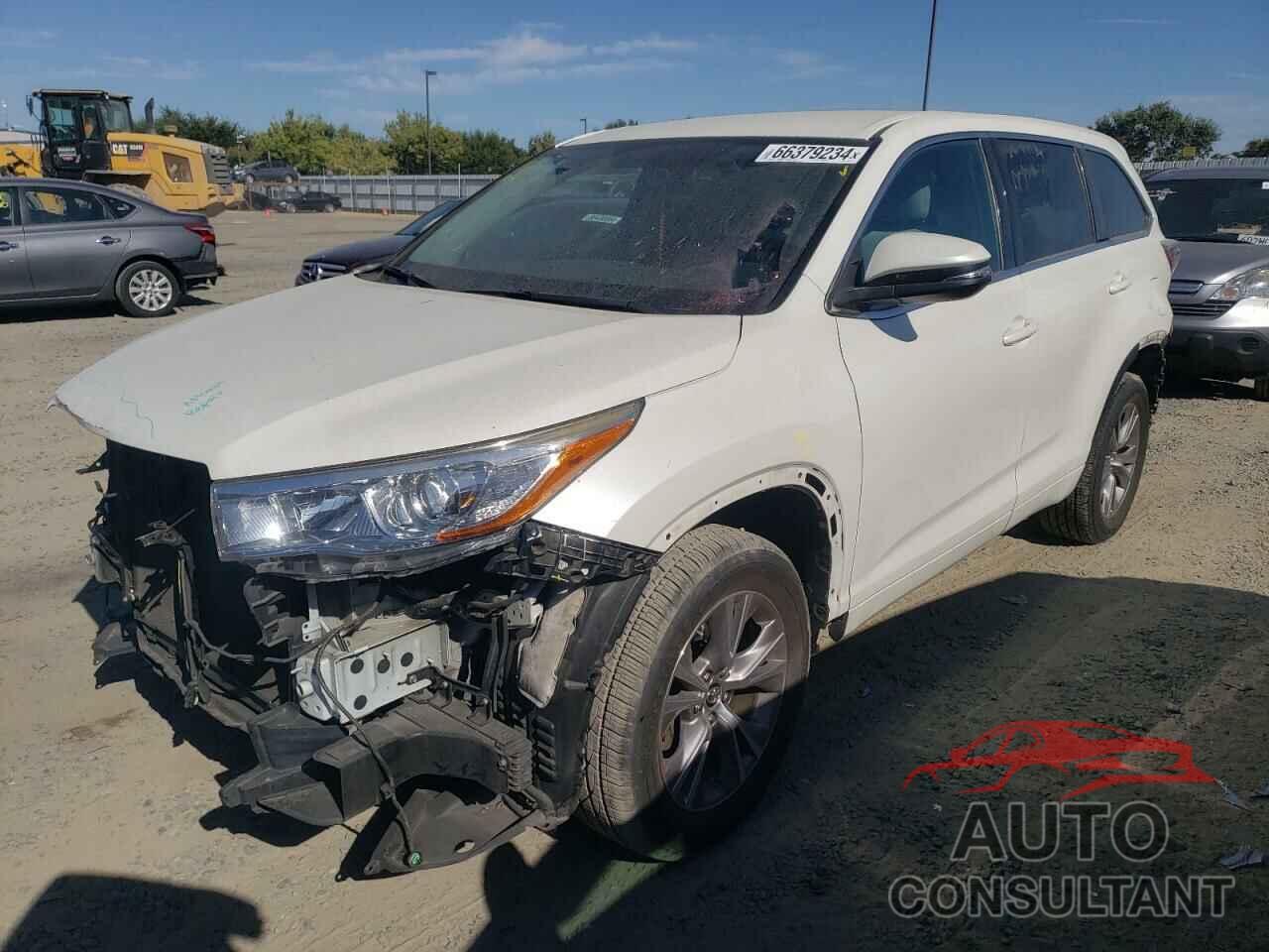 TOYOTA HIGHLANDER 2016 - 5TDZKRFH8GS152313