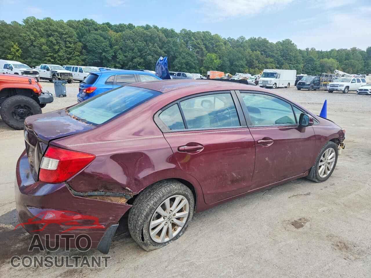 HONDA CIVIC 2012 - 2HGFB2F93CH550851