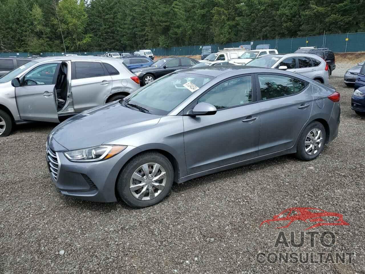 HYUNDAI ELANTRA 2017 - KMHD74LF7HU150501