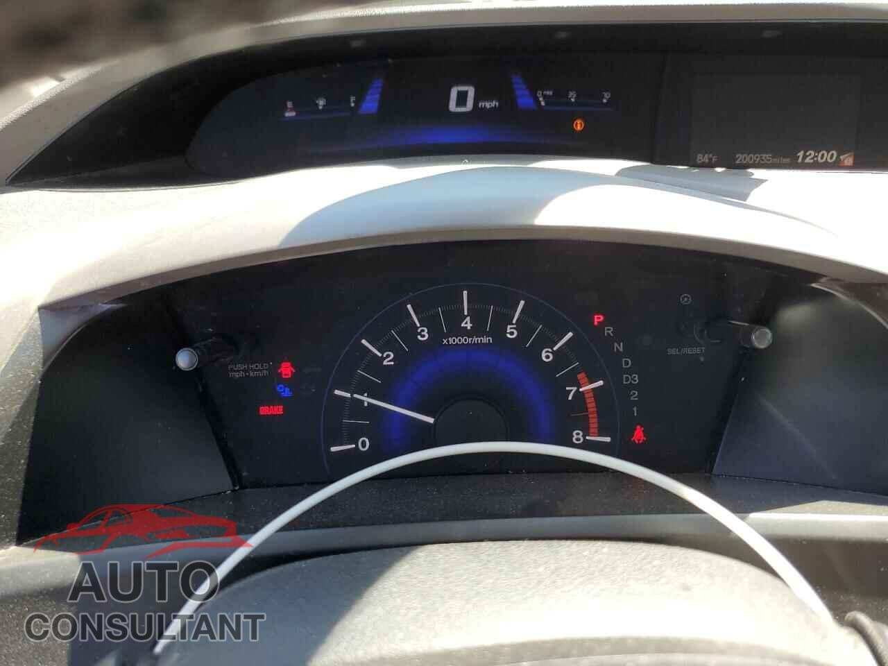 HONDA CIVIC 2012 - 2HGFB2F91CH505083
