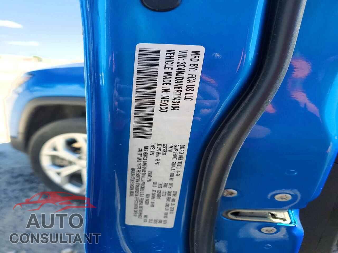 JEEP COMPASS 2024 - 3C4NJDAN6RT143104
