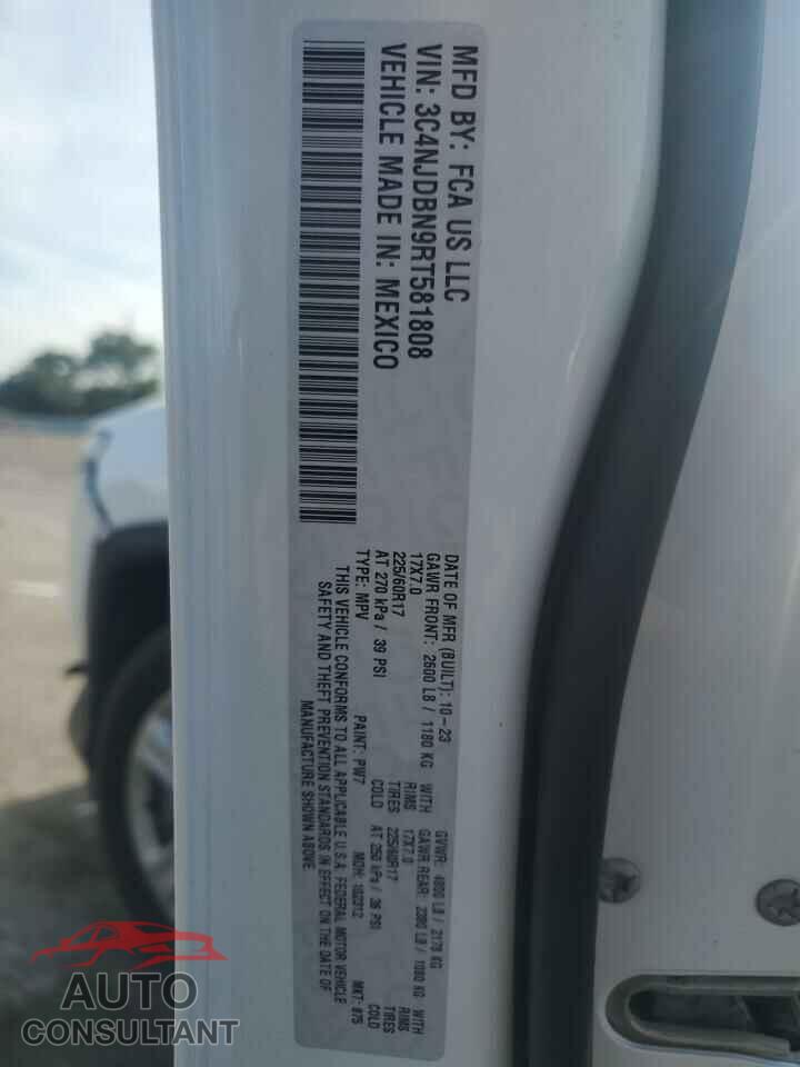 JEEP COMPASS 2024 - 3C4NJDBN9RT581808