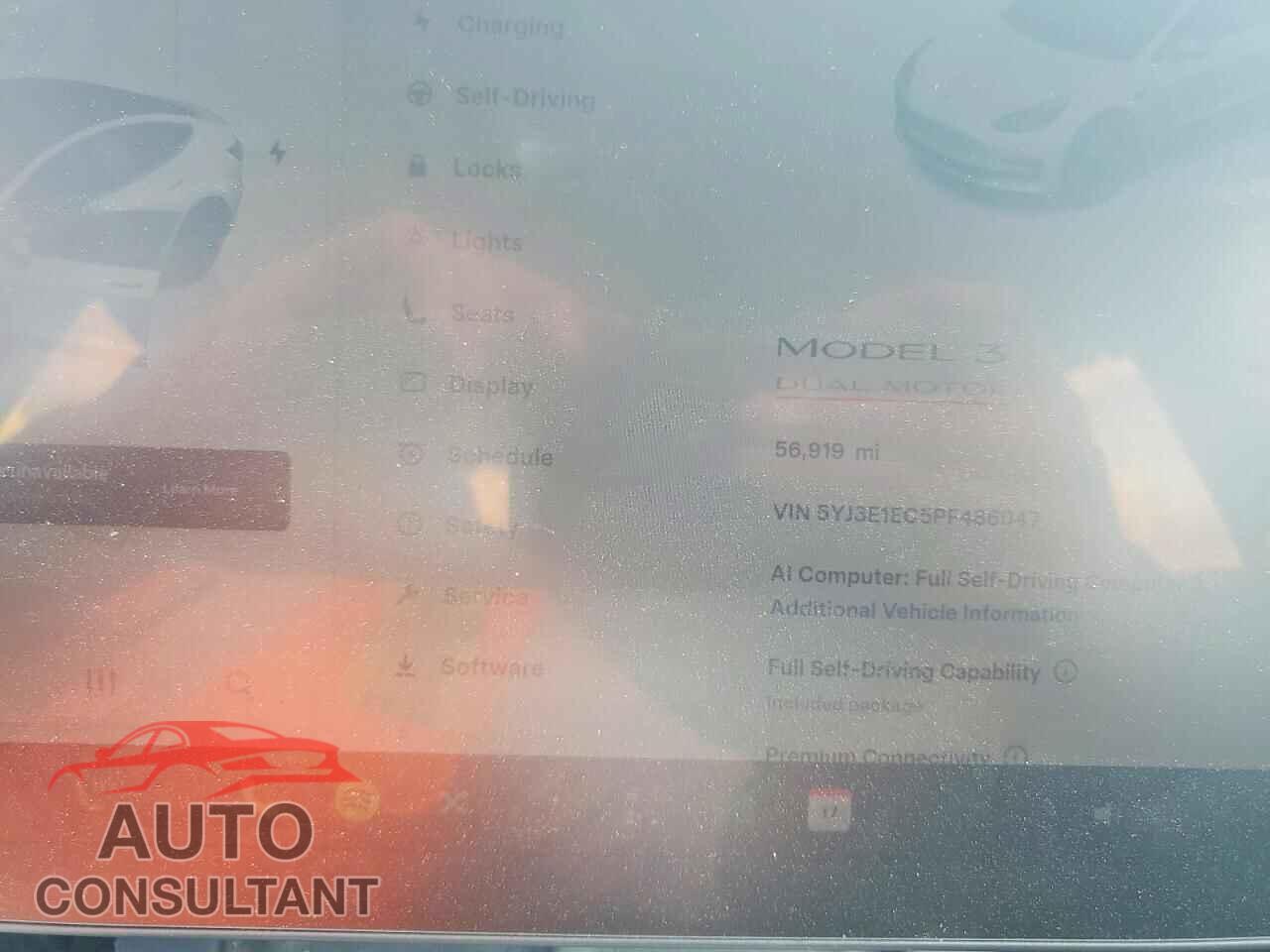 TESLA MODEL 3 2023 - 5YJ3E1EC5PF486047
