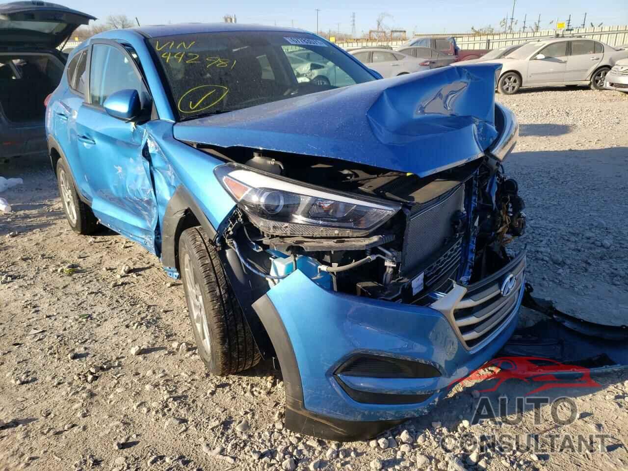 HYUNDAI TUCSON 2017 - KM8J23A4XHU442981
