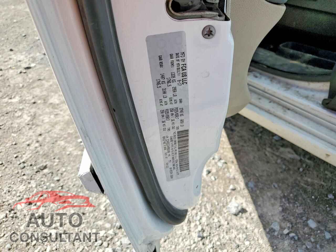 DODGE CARAVAN 2017 - 2C4RDGCG4HR862488