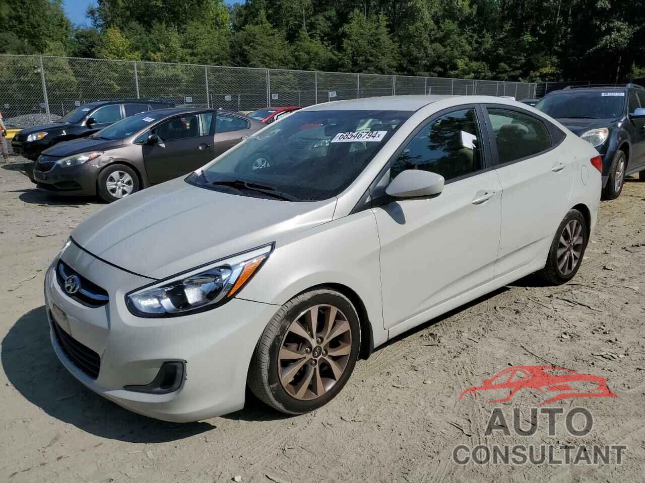 HYUNDAI ACCENT 2017 - KMHCT4AE5HU265311