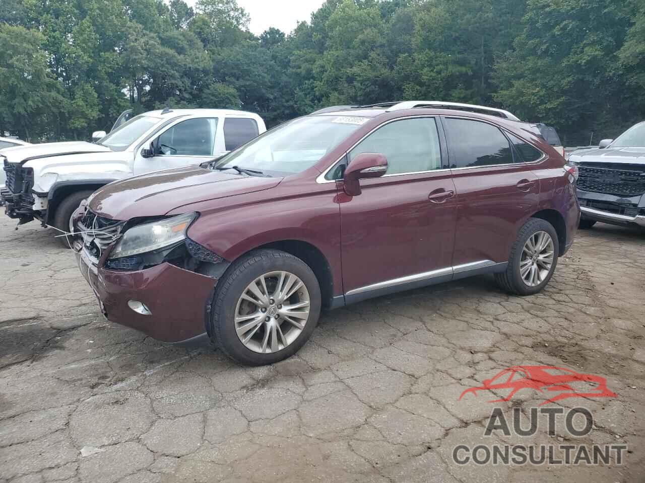 LEXUS RX350 2013 - 2T2ZK1BAXDC108047