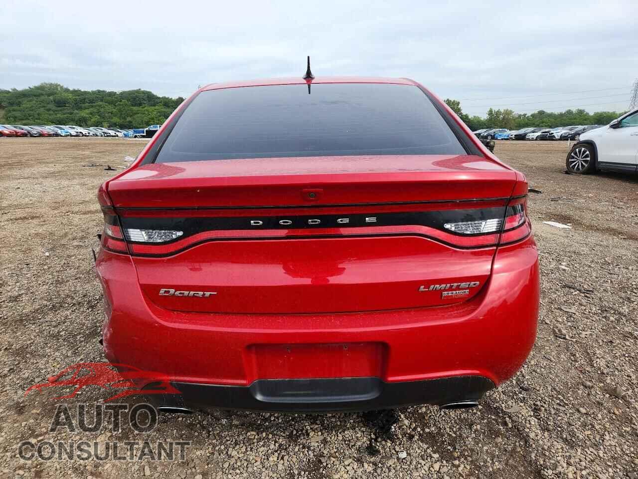 DODGE DART 2013 - 1C3CDFCH3DD307025
