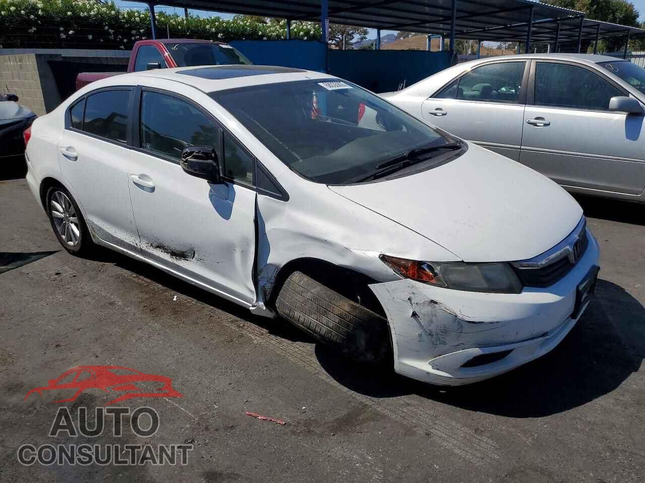 HONDA CIVIC 2012 - 19XFB2F85CE378436