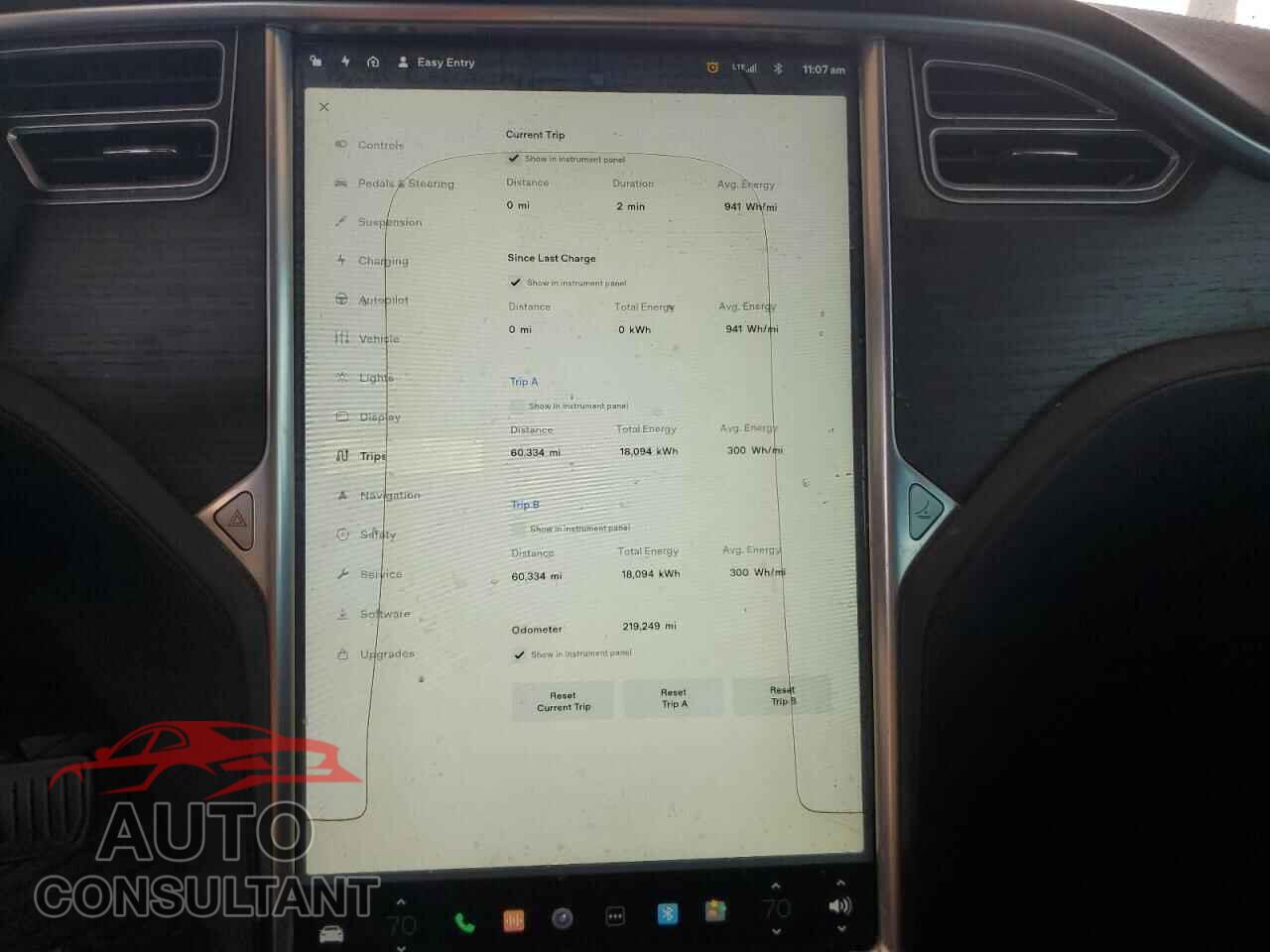 TESLA MODEL S 2015 - 5YJSA1E24FF111554