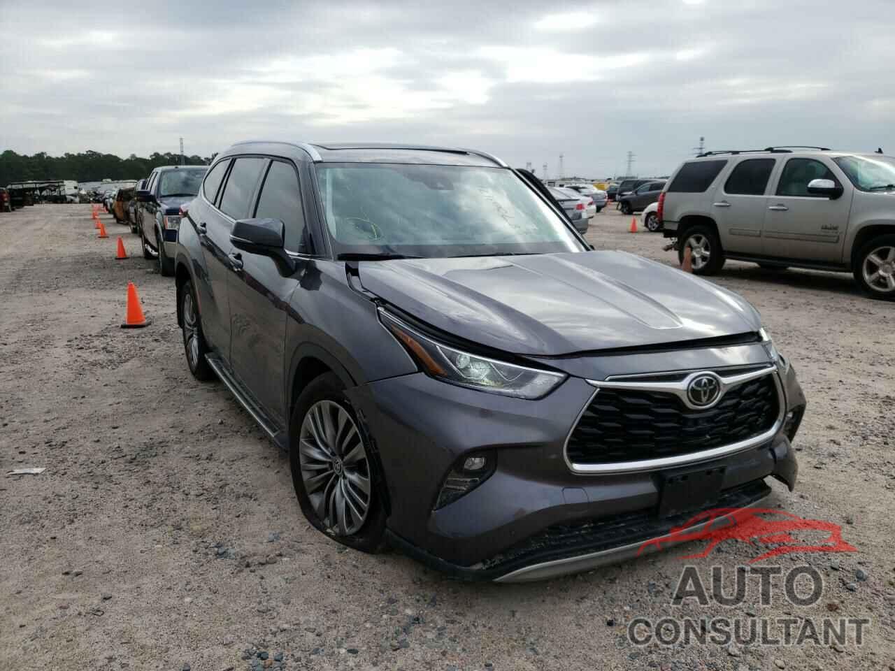 TOYOTA HIGHLANDER 2021 - 5TDFZRBH7MS101384