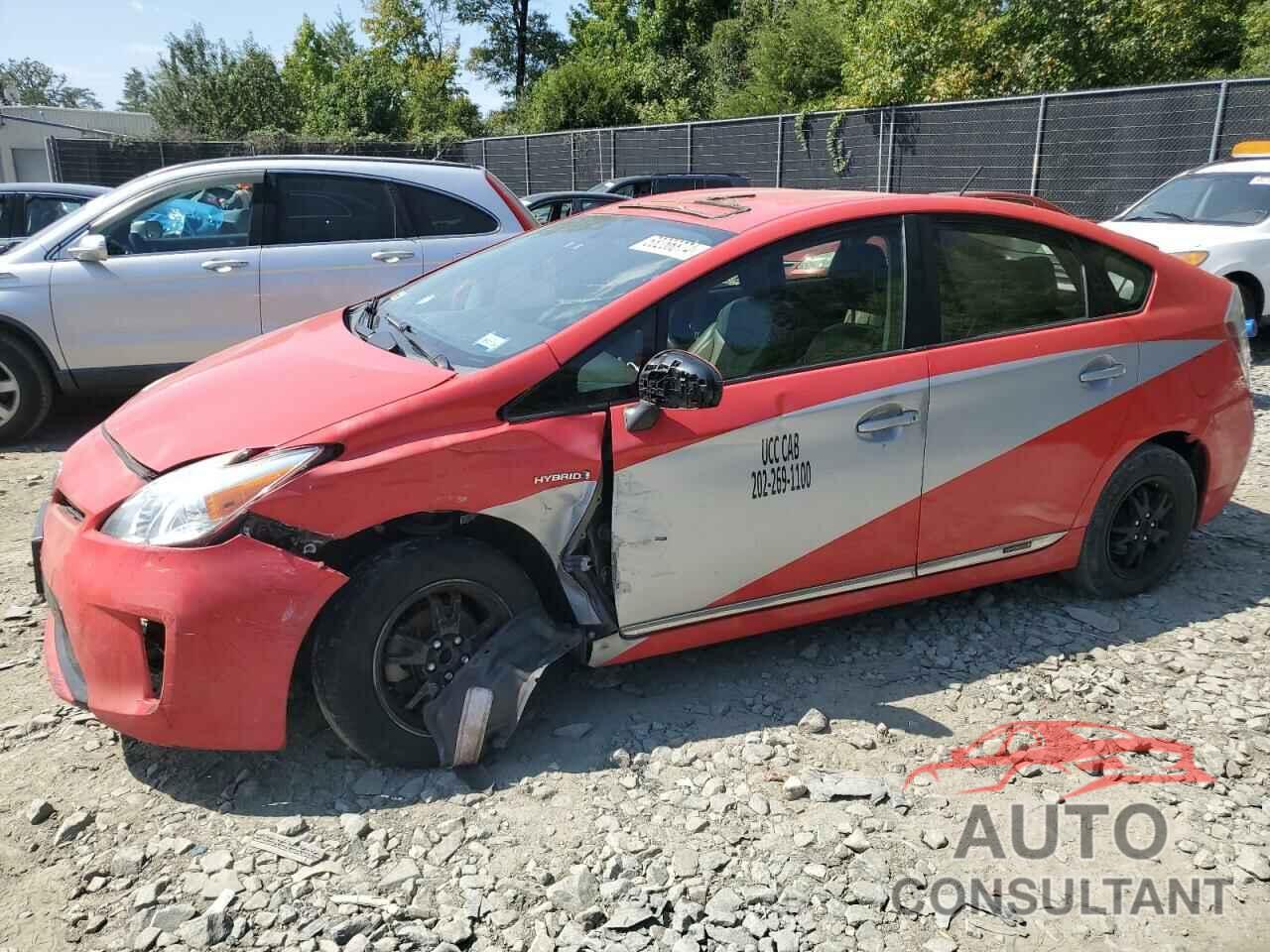 TOYOTA PRIUS 2015 - JTDKN3DUXF0455469