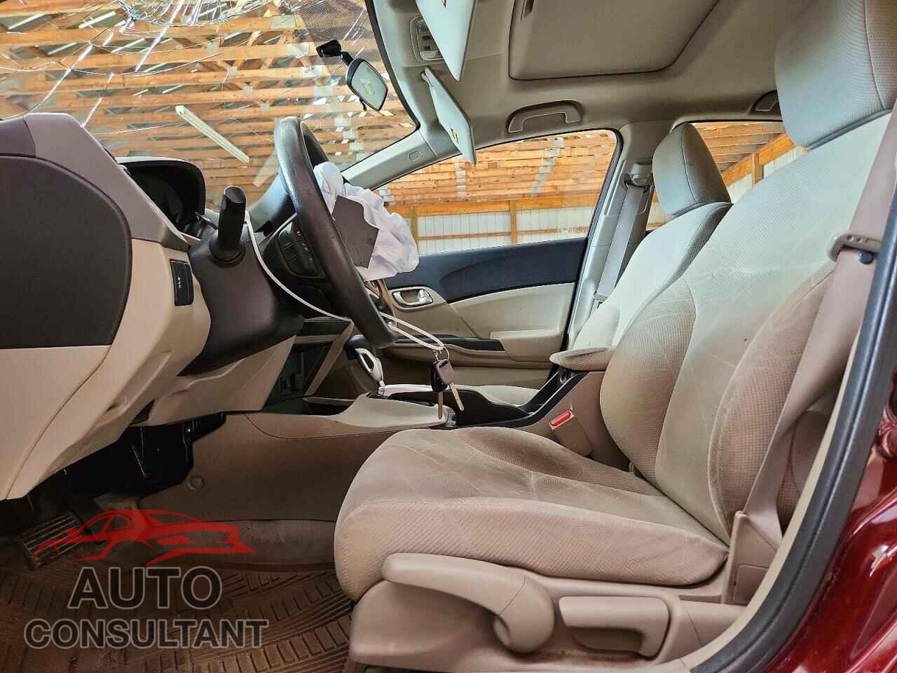HONDA CIVIC 2012 - 2HGFB2F87CH542744