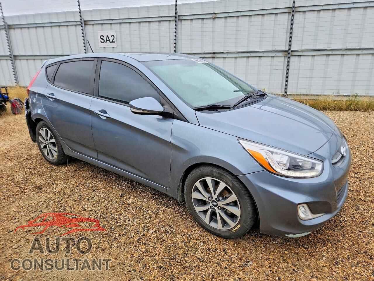 HYUNDAI ACCENT 2017 - KMHCU5AE3HU357357