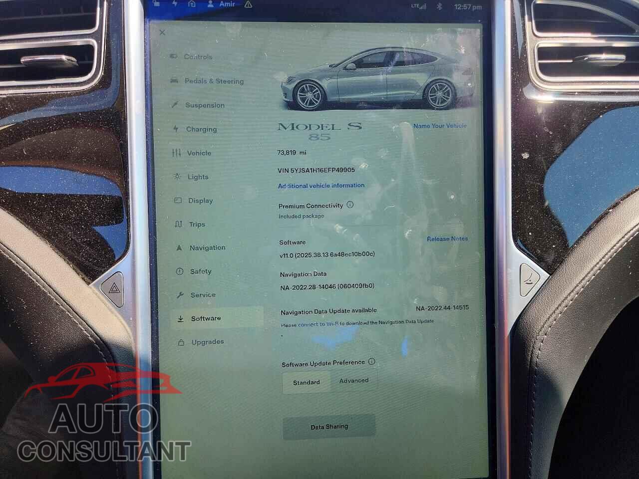 TESLA MODEL S 2014 - 5YJSA1H16EFP49905