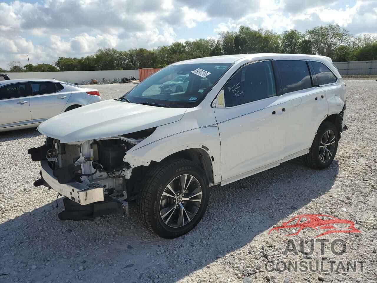 TOYOTA HIGHLANDER 2019 - 5TDZZRFH9KS369177
