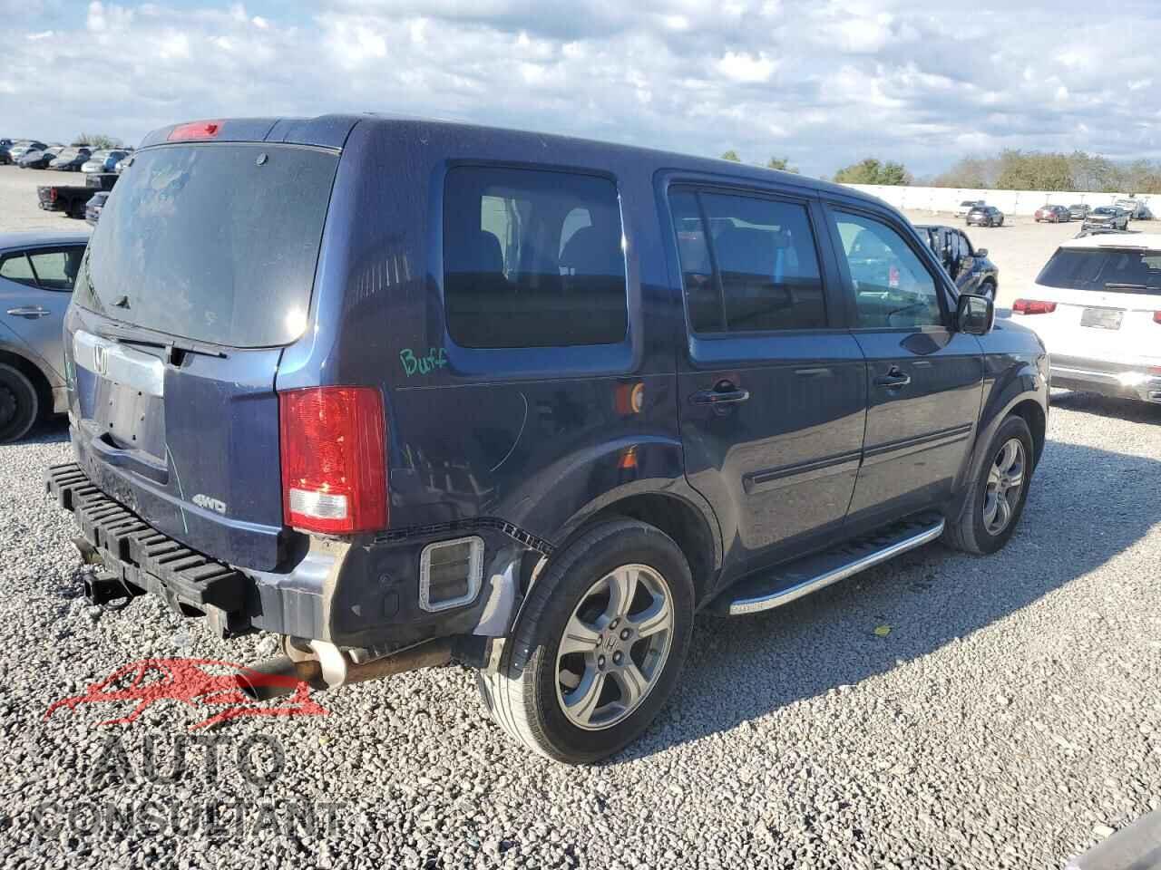 HONDA PILOT 2013 - 5FNYF4H59DB084237