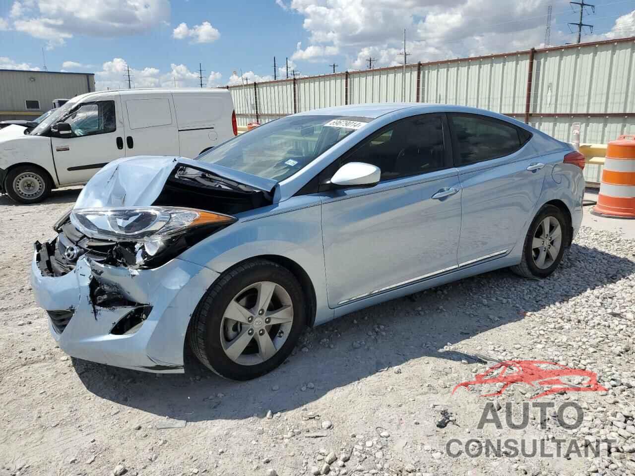 HYUNDAI ELANTRA 2013 - KMHDH4AE0DU488100