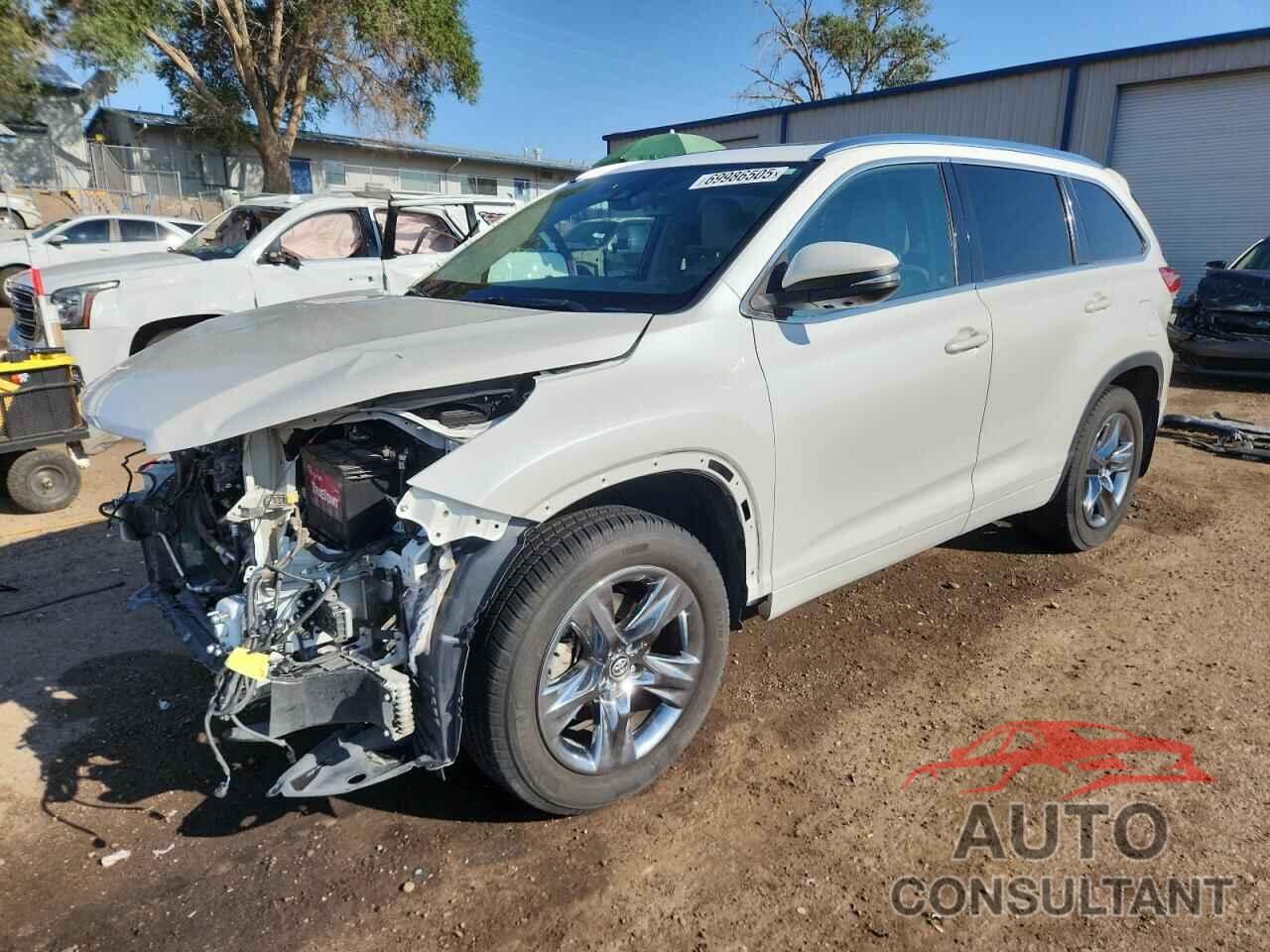 TOYOTA HIGHLANDER 2017 - 5TDDZRFH8HS368881