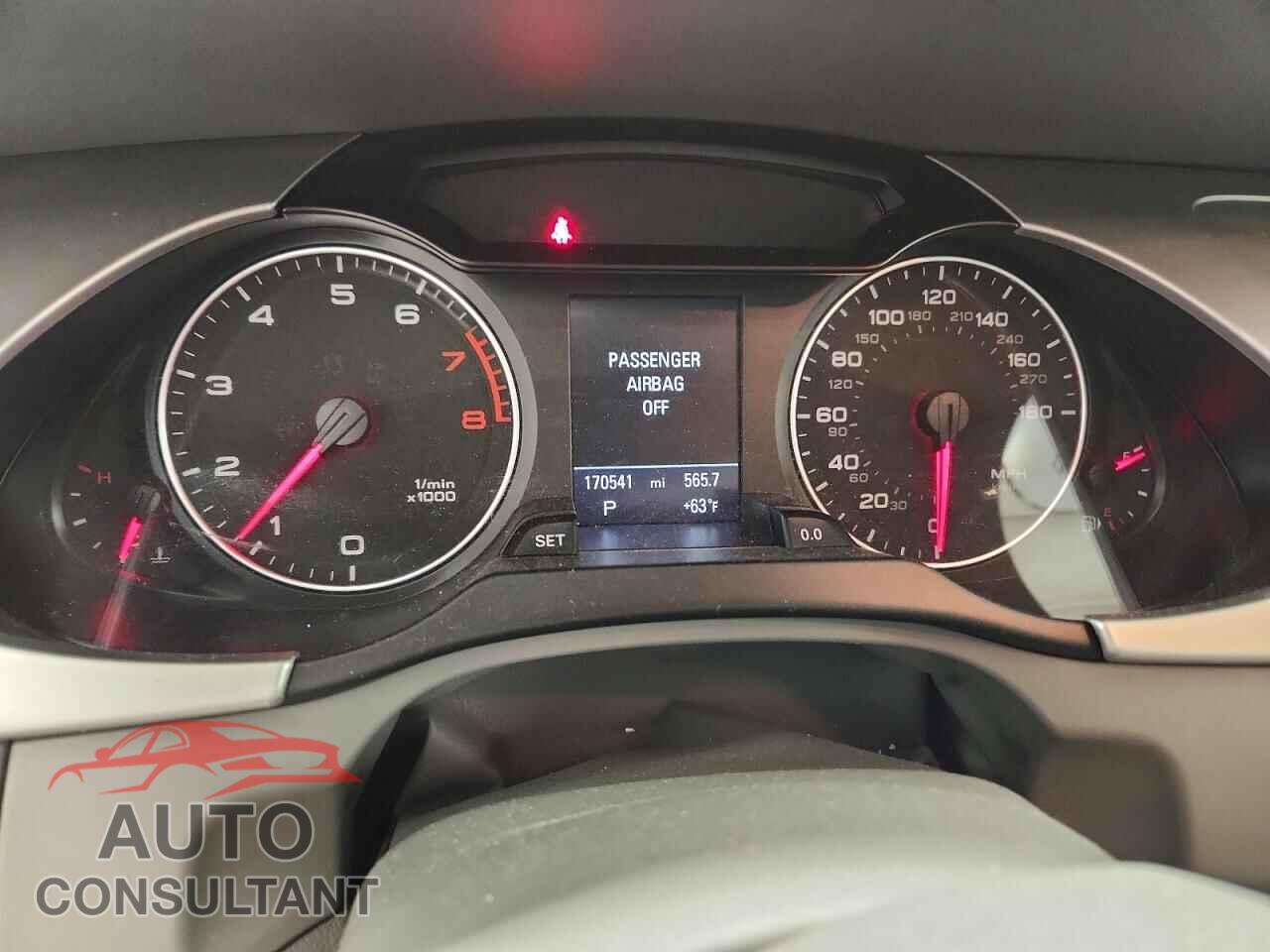 AUDI A4 2012 - WAUWFBFL9CA013296