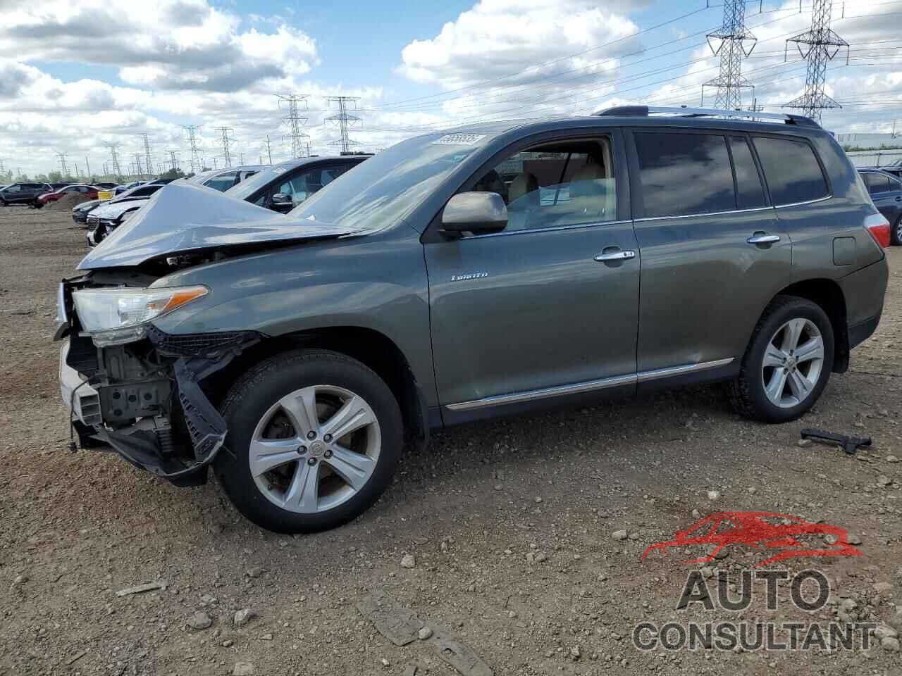 TOYOTA HIGHLANDER 2012 - 5TDDK3EH1CS172146