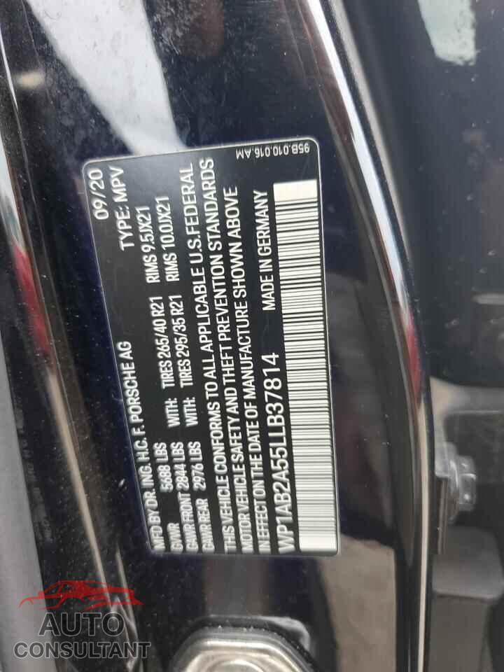 PORSCHE MACAN 2020 - WP1AB2A55LLB37814