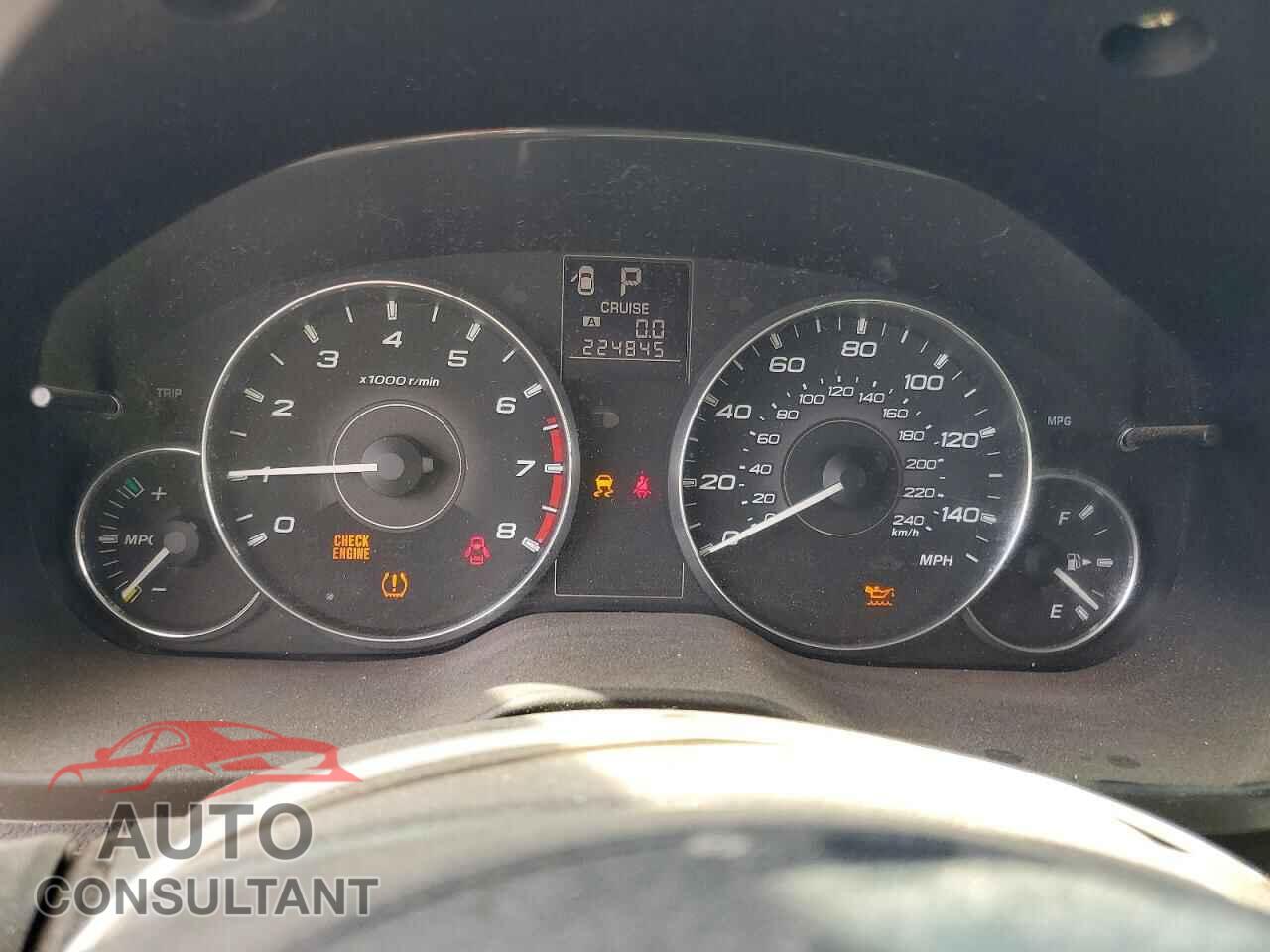 SUBARU OUTBACK 2011 - 4S4BRBCC7B3391693