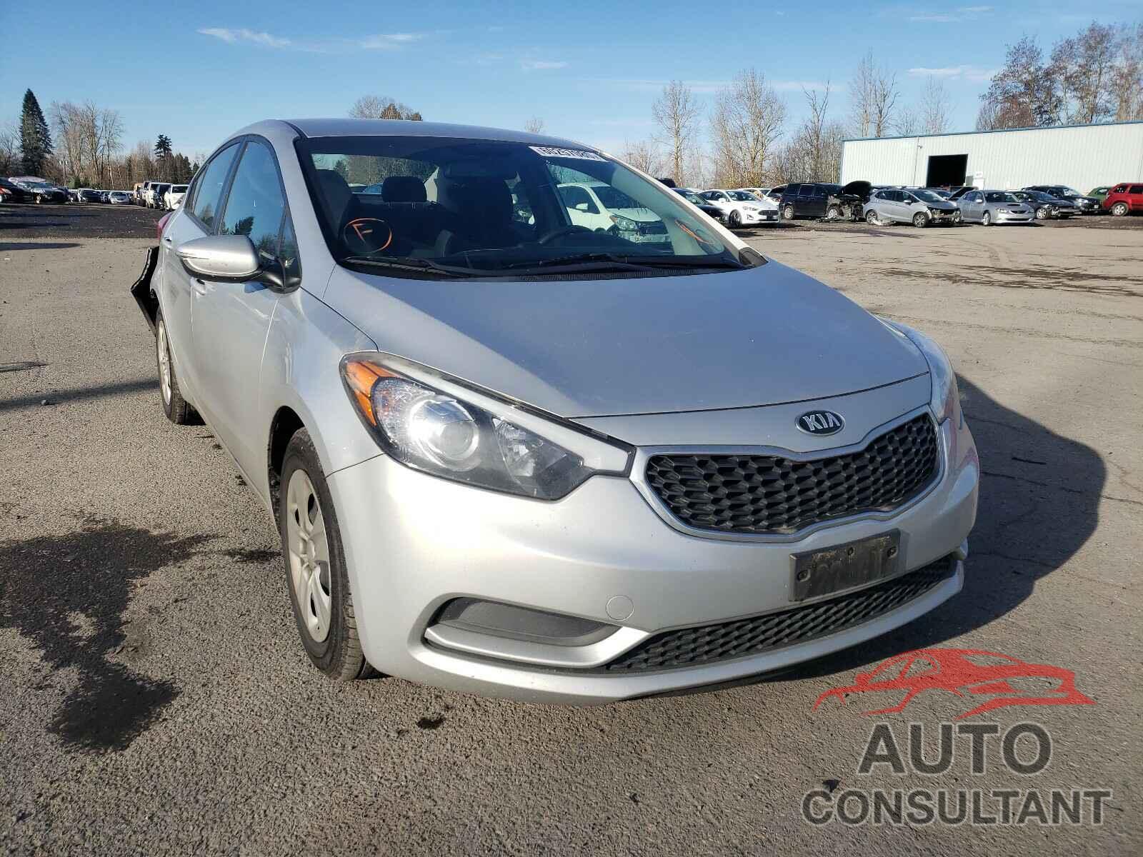 KIA FORTE 2016 - KNAFX4A63G5499676