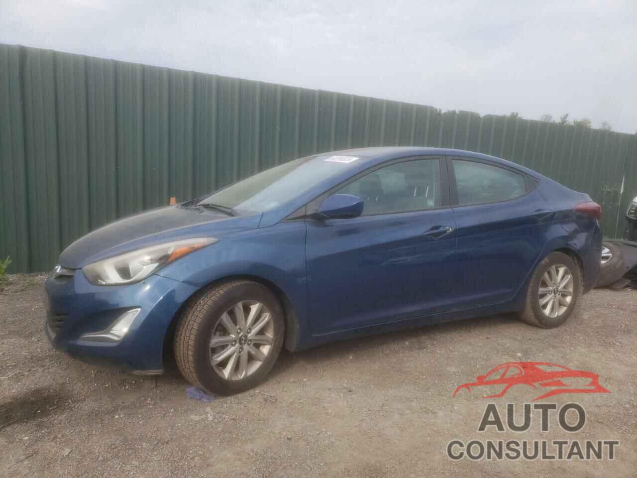 HYUNDAI ELANTRA 2016 - KMHDH4AE4GU633756