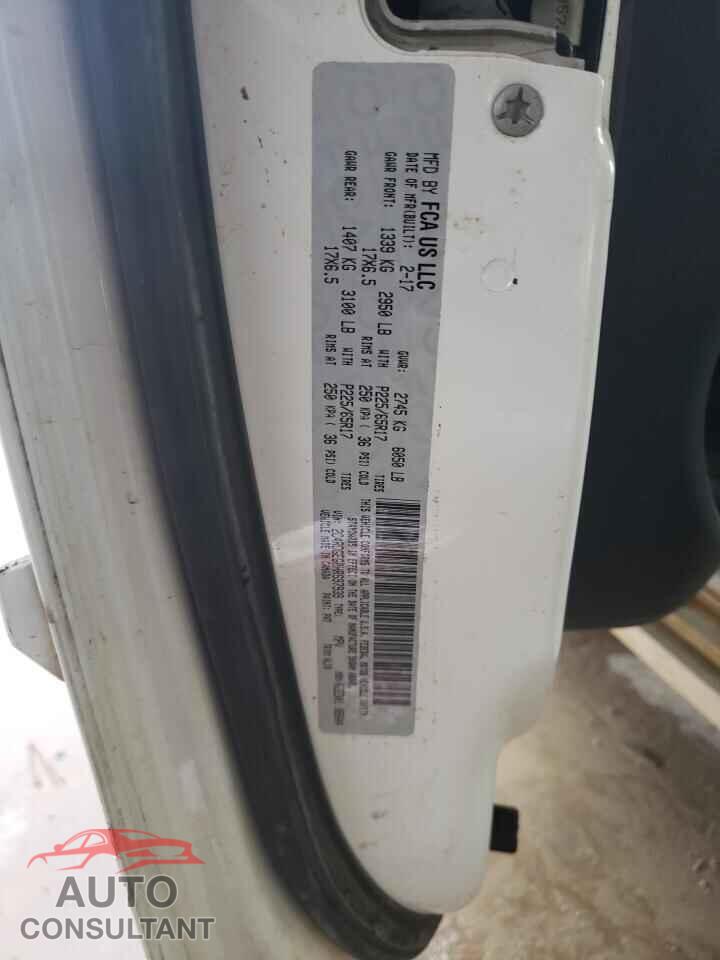 DODGE CARAVAN 2017 - 2C4RDGEG0HR697939