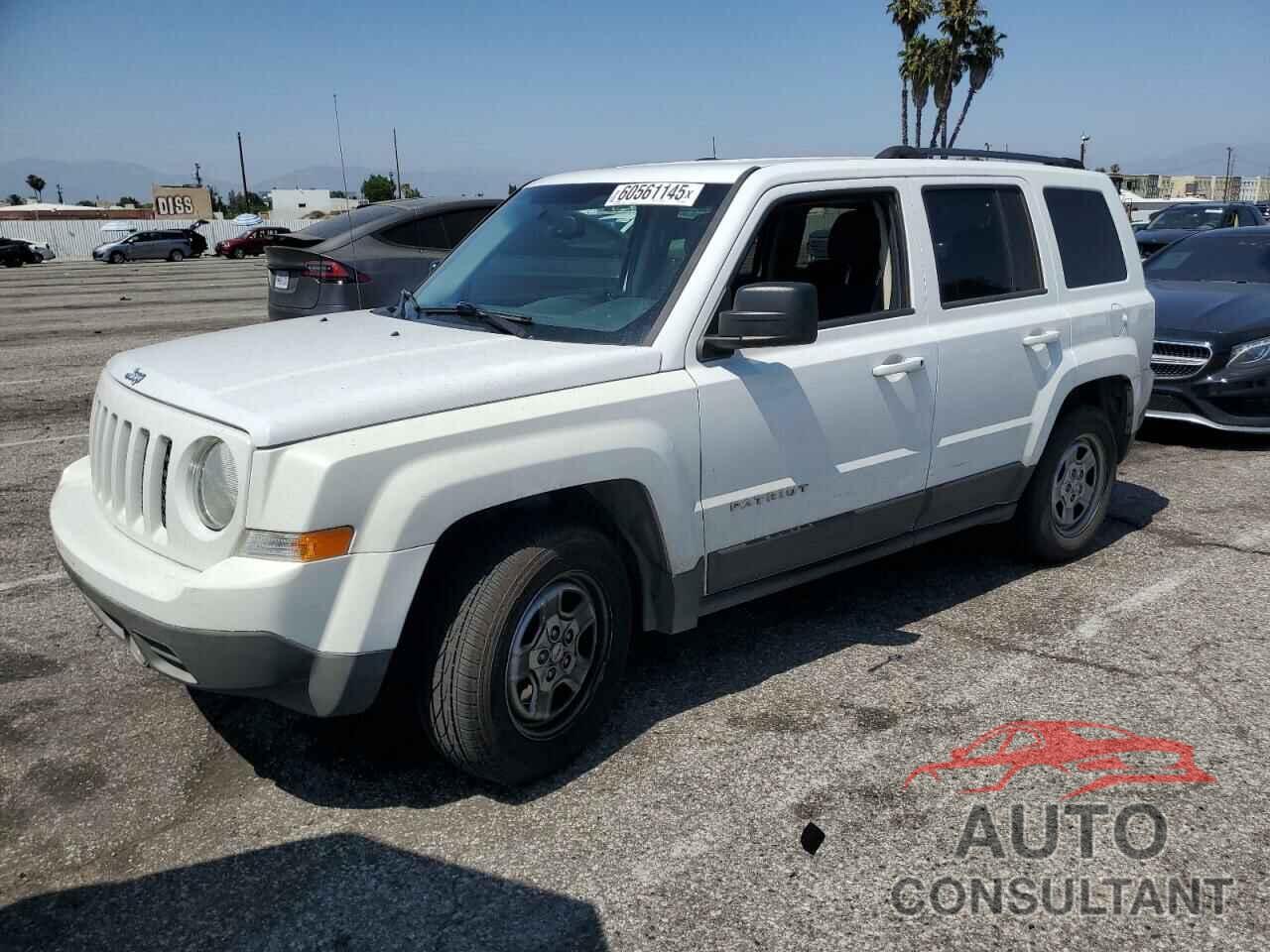 JEEP PATRIOT 2017 - 1C4NJPBAXHD148534