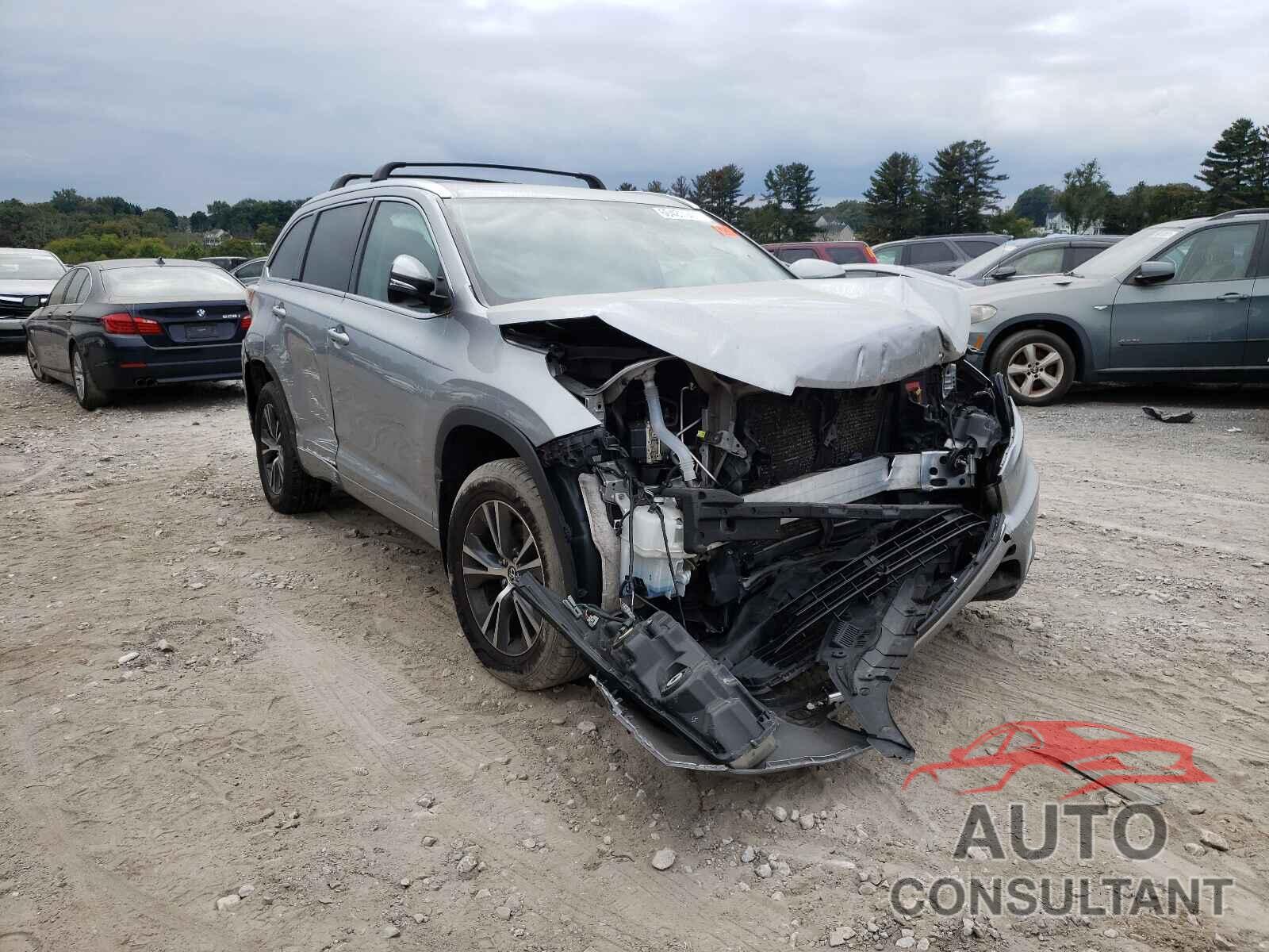 TOYOTA HIGHLANDER 2016 - 5TDJKRFH3GS316953