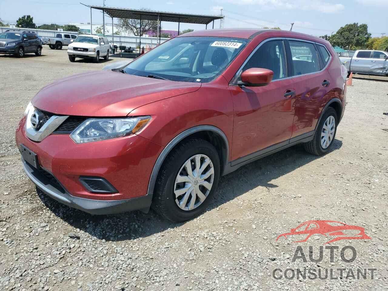 NISSAN ROGUE 2016 - KNMAT2MT9GP606779