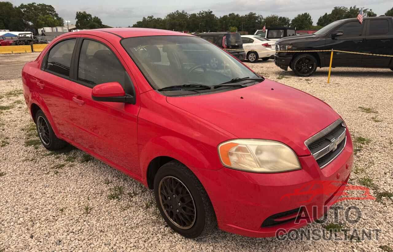 CHEVROLET AVEO 2010 - KL1TD5DE4AB048957