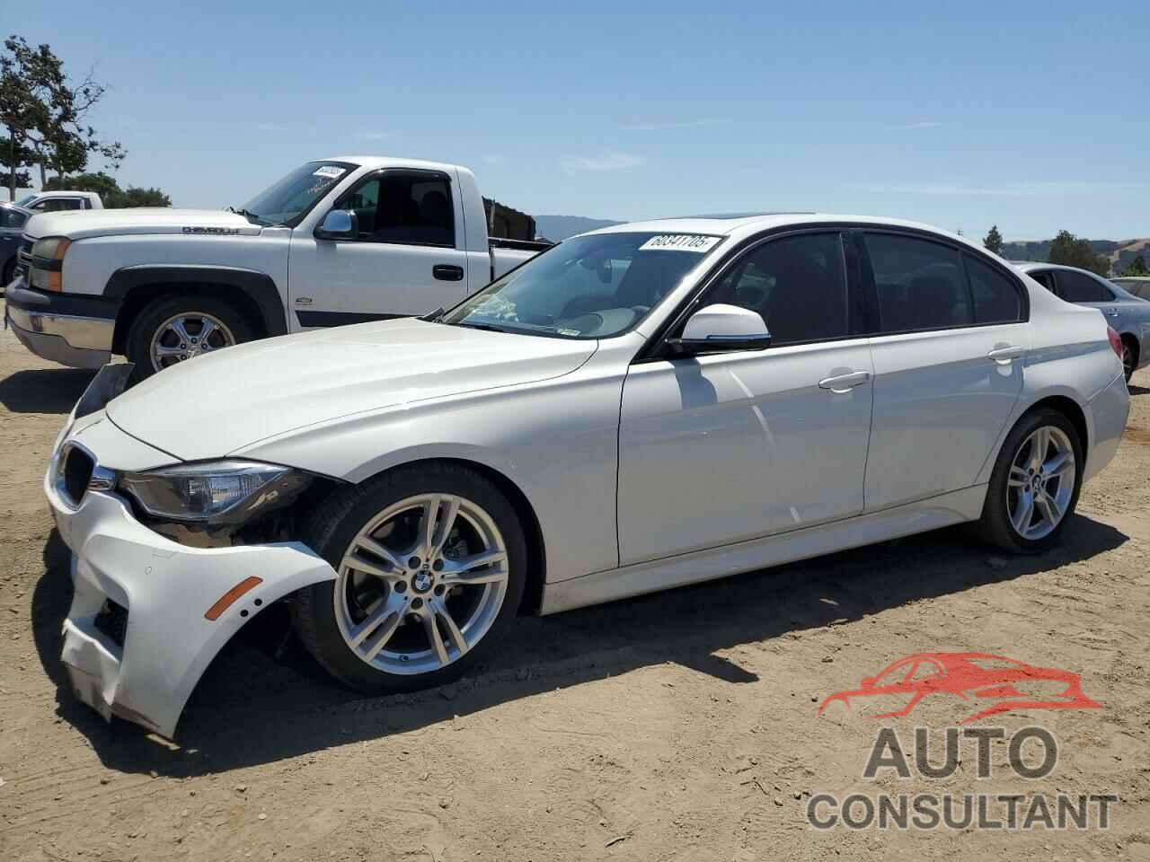 BMW 3 SERIES 2015 - WBA3D3C5XFK158530