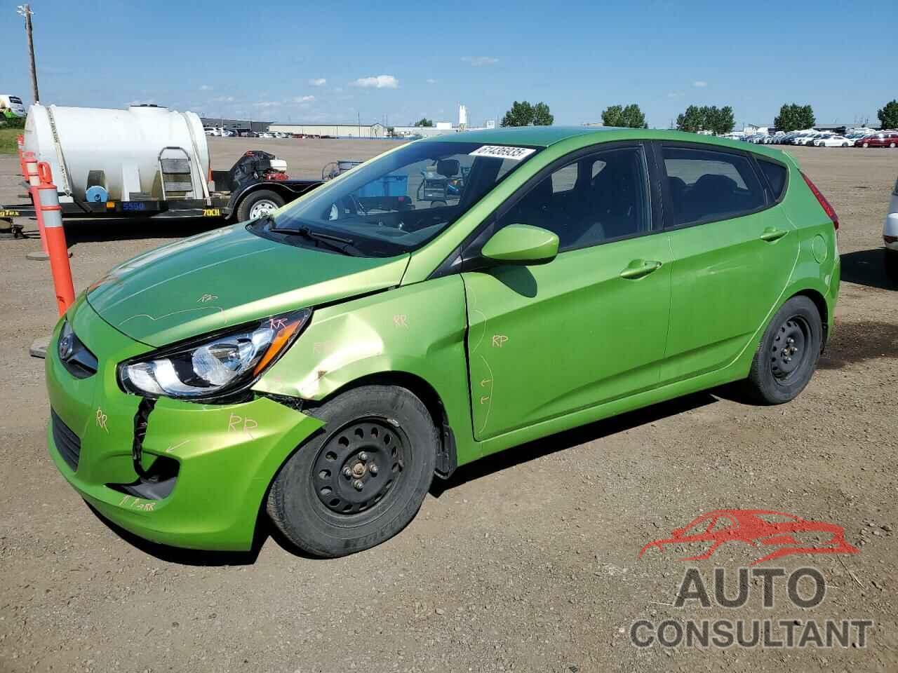 HYUNDAI ACCENT 2013 - KMHCT5AE0DU122153