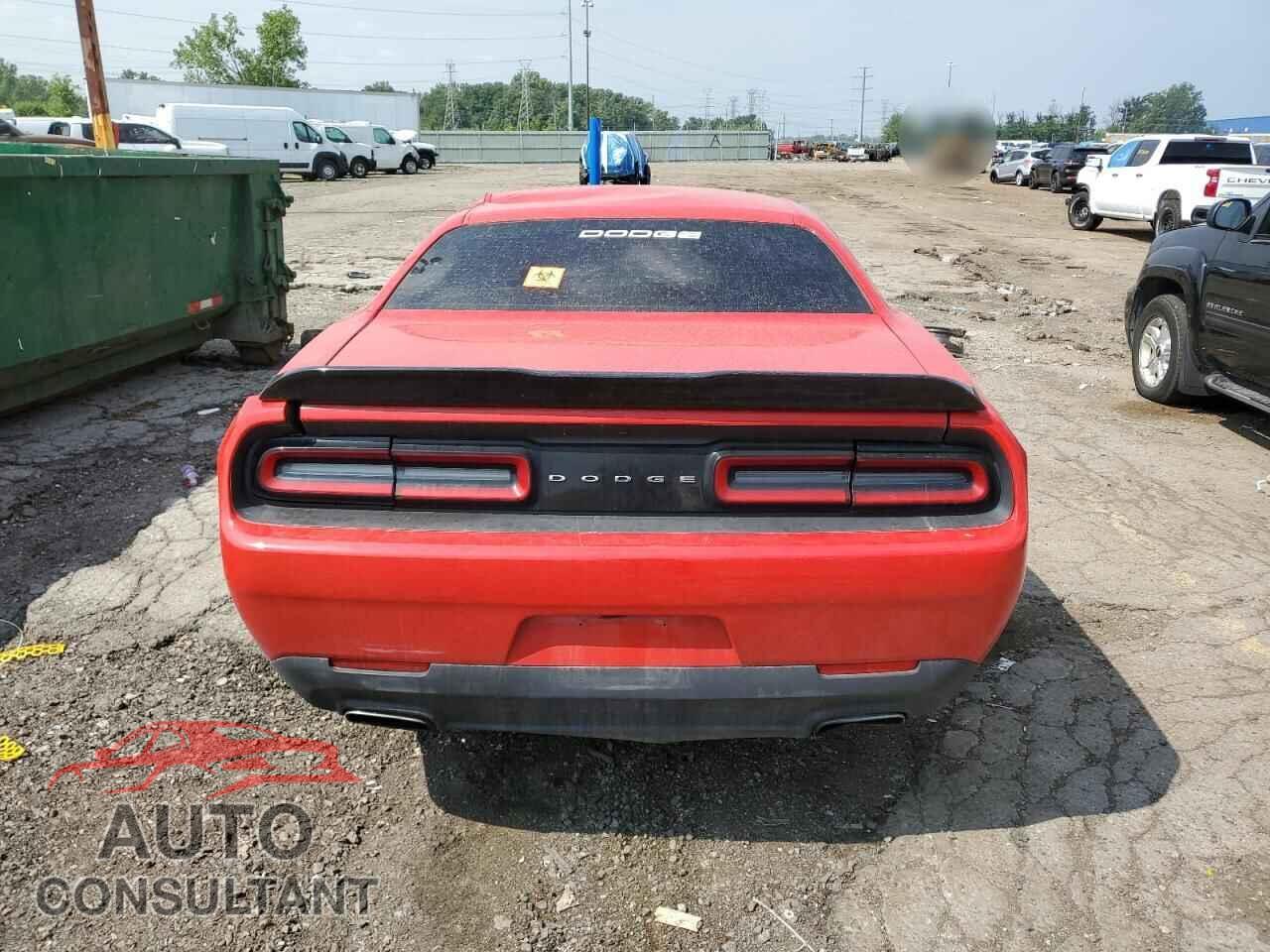 DODGE CHALLENGER 2016 - 2C3CDZAG9GH300101