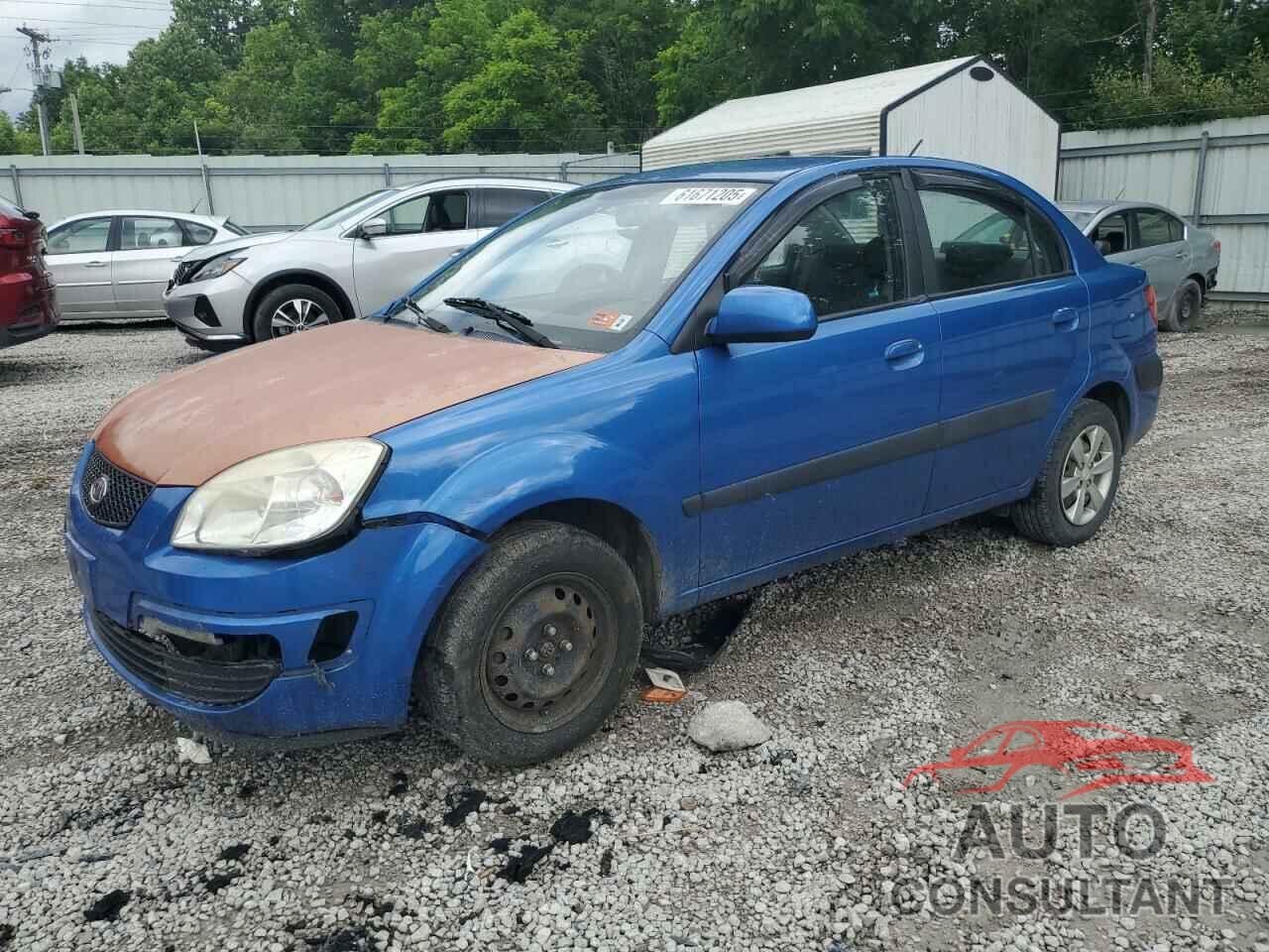 KIA RIO 2009 - KNADE223996489754