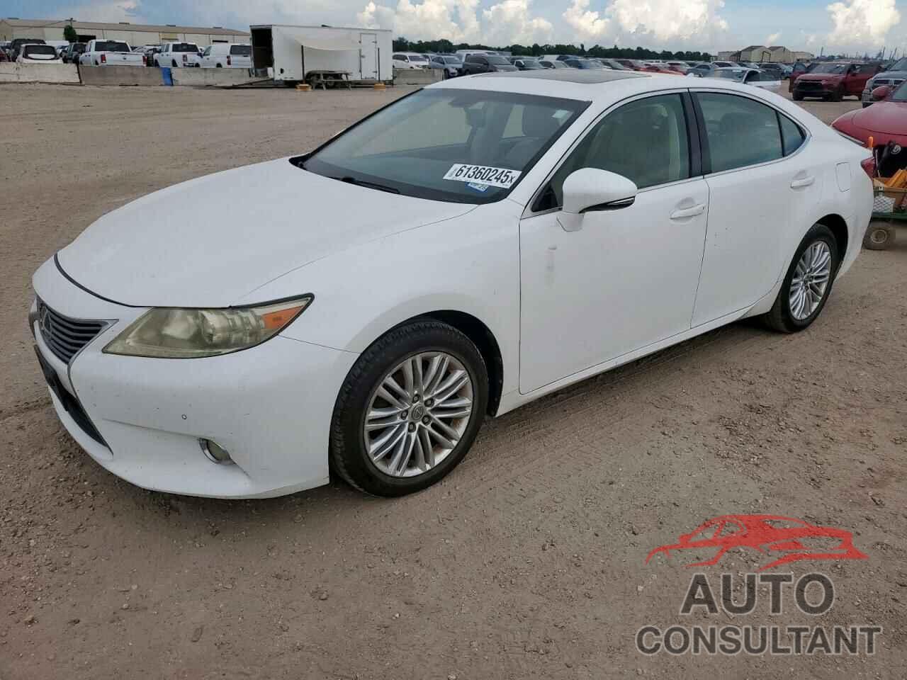 LEXUS ES350 2013 - JTHBK1GG6D2003909