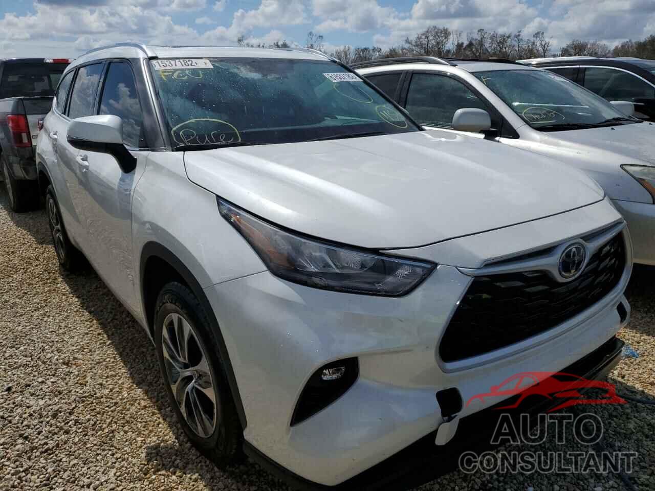TOYOTA HIGHLANDER 2020 - 5TDGZRAH8LS014243