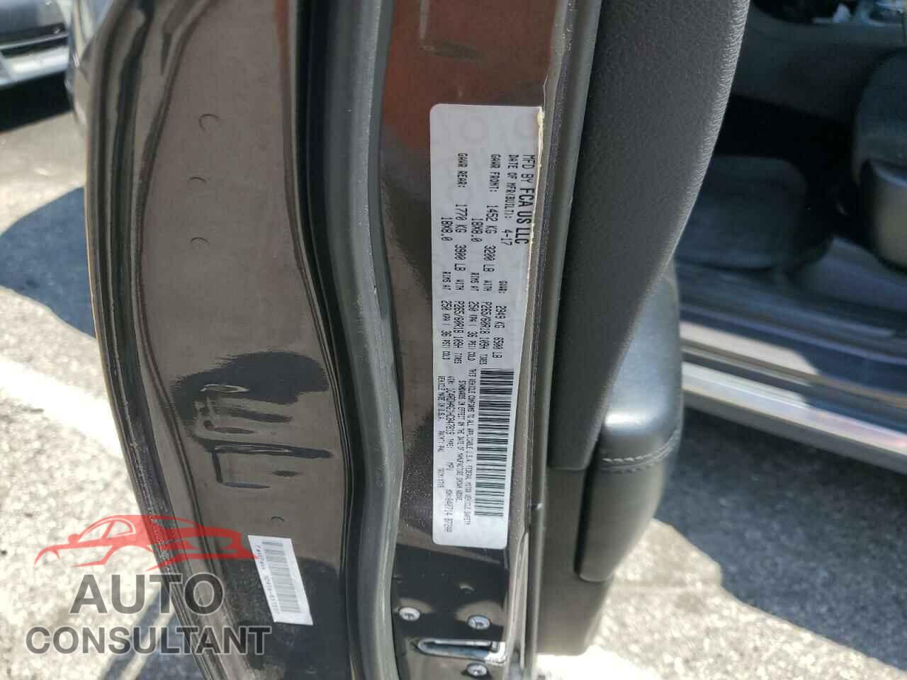 DODGE DURANGO 2017 - 1C4RDHAG1HC847819