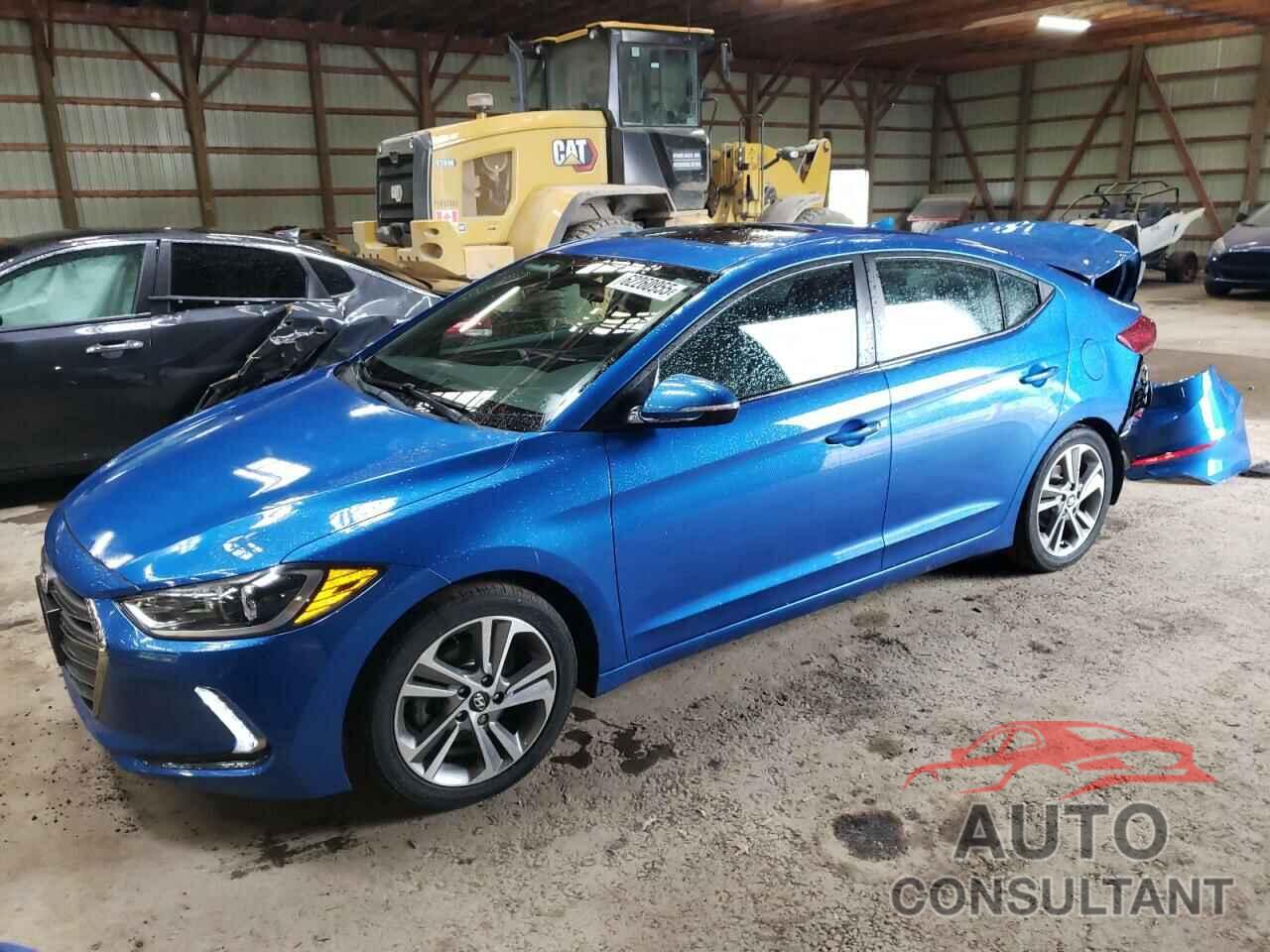 HYUNDAI ELANTRA 2018 - KMHD84LF4JU663885
