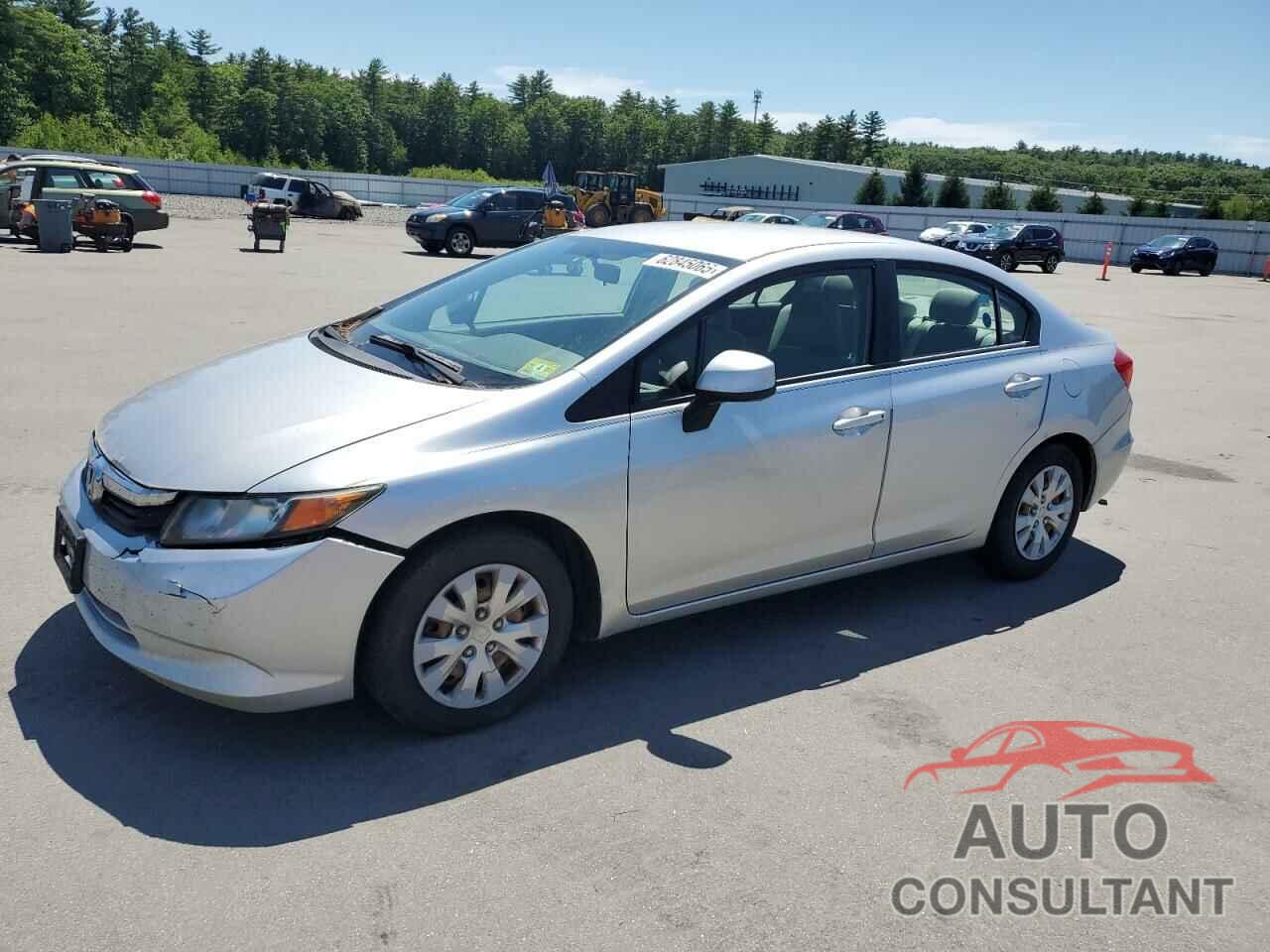 HONDA CIVIC 2012 - 19XFB2F56CE387331