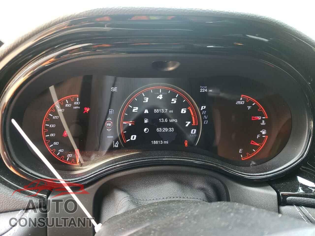 DODGE DURANGO 2021 - 1C4SDJGJ7MC852089