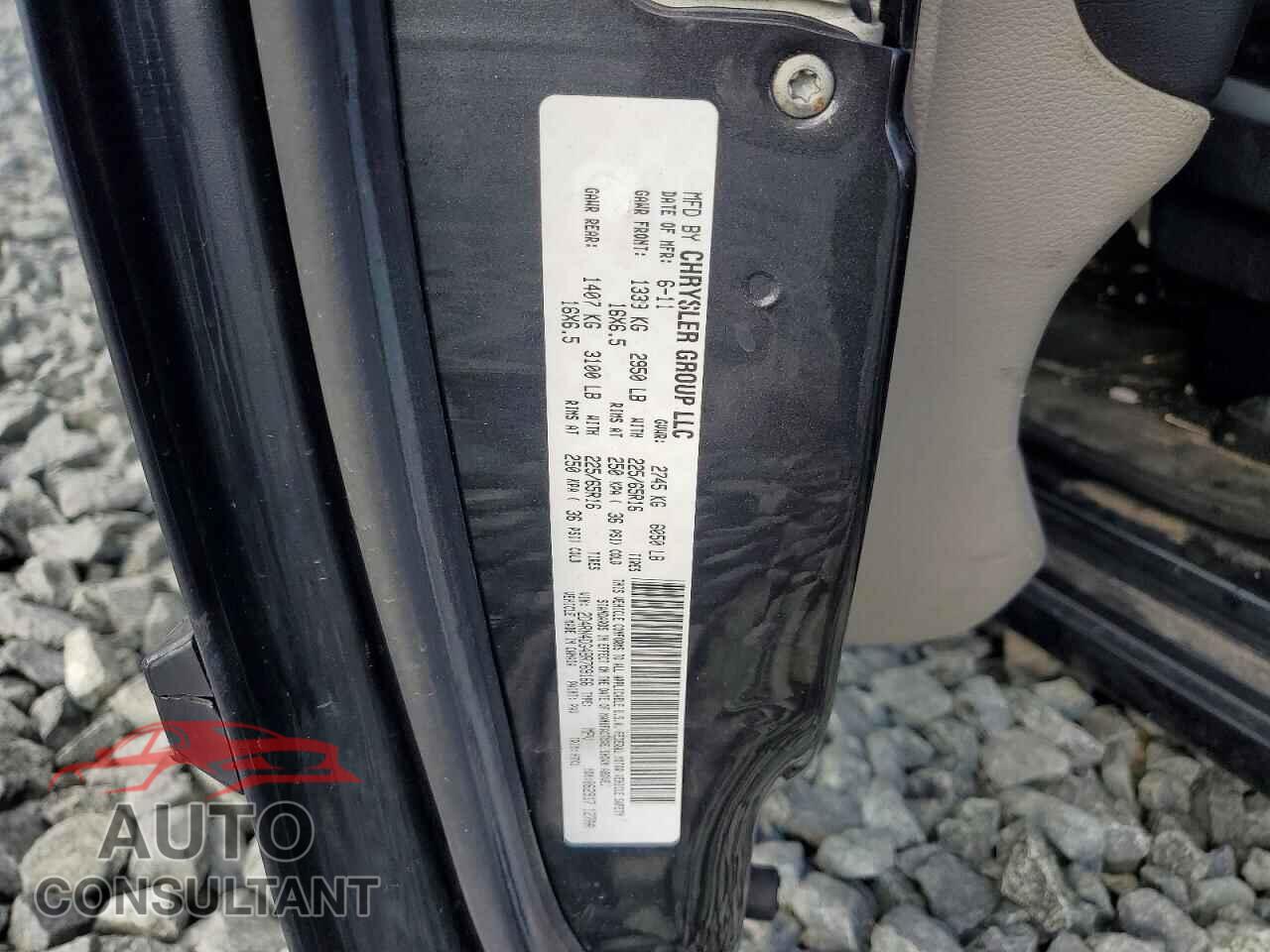 DODGE CARAVAN 2011 - 2D4RN4DG4BR769166